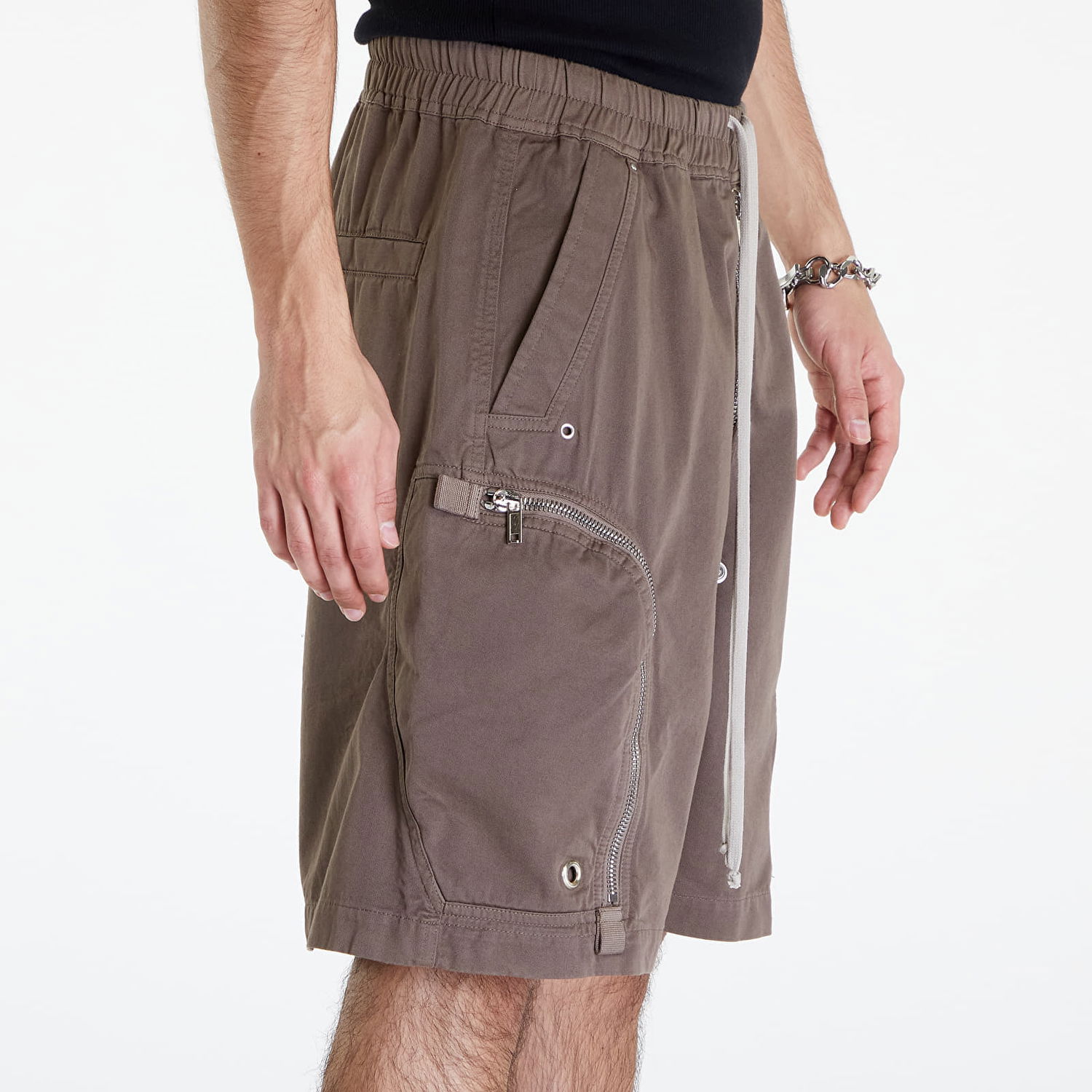 Shorts Rick Owens DRKSHDW Bauhaus Shorts Dust Brun | DU01D1389 TW 34, 1