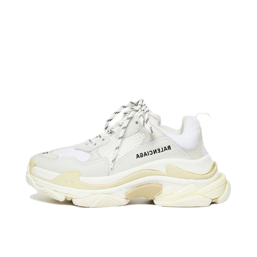 Sneakers og sko Balenciaga Triple S White 2019 W Hvid | 524036W09E19000
