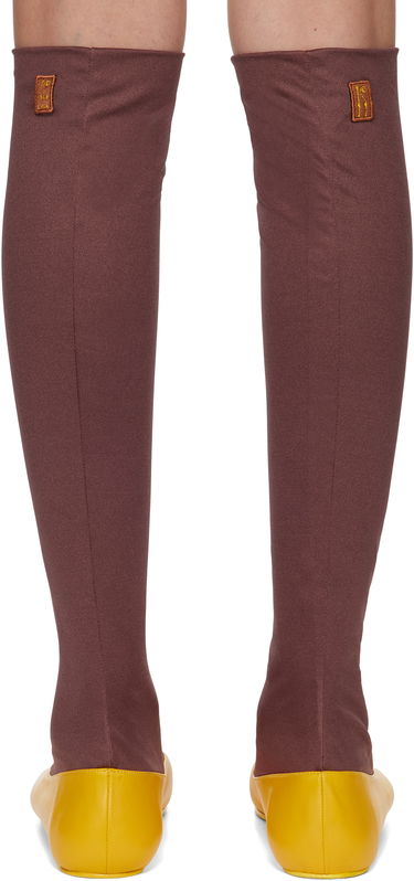 Tøj KIKO KOSTADINOV Kiko Kostadinov Proxima Long Ballerina Flats Brun | KKWSS25FT04-167, 1
