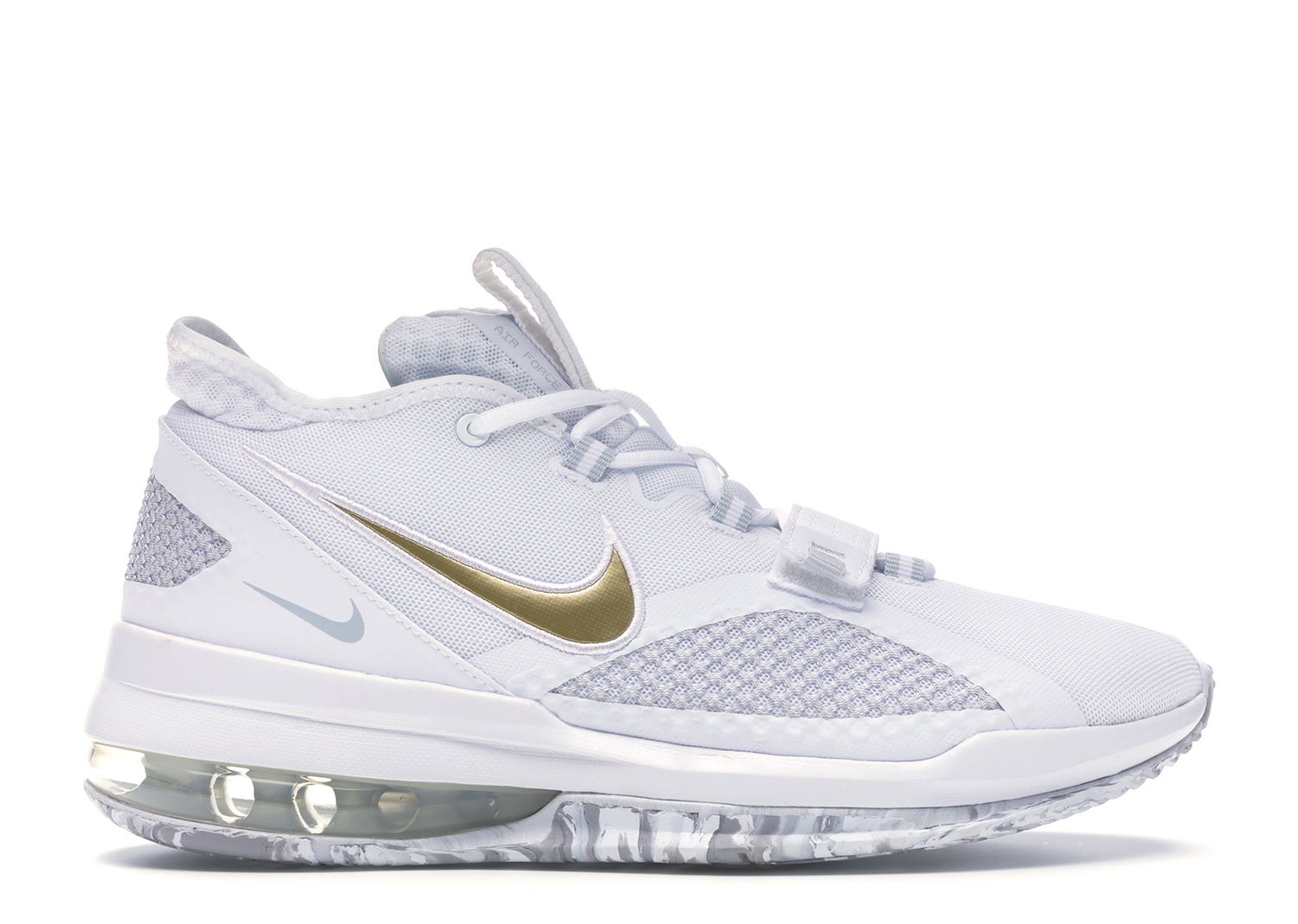 Sneakers og sko Nike Air Force Max Low White Gold Hvid | BV0651-100, 0