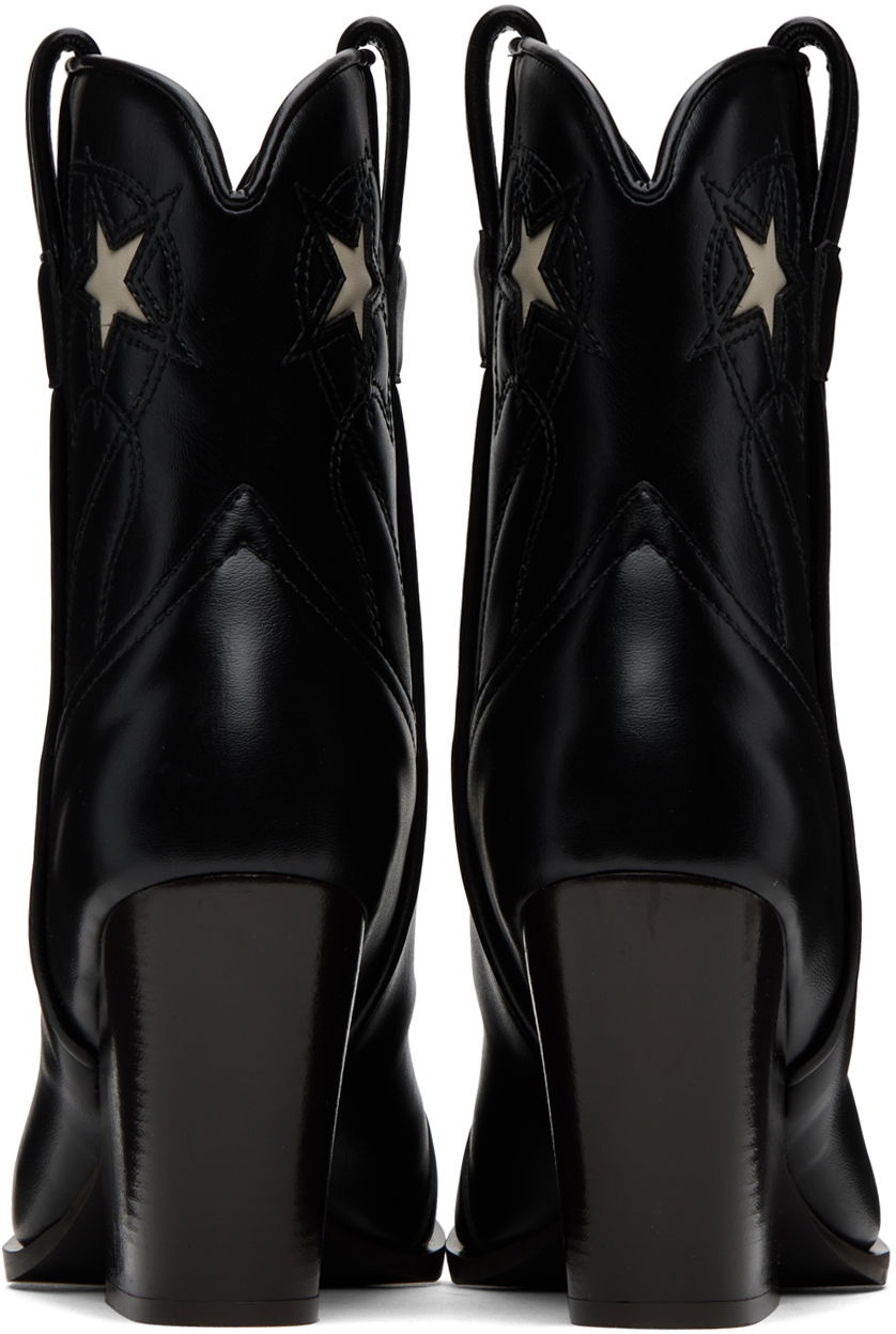 Sneakers og sko Stella McCartney Alter Mat Star Western Boots Sort | 810260E00122, 1