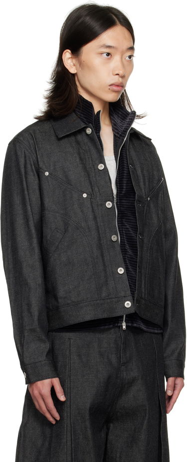 Jakke sage NATION SAGE NATION Jiji Denim Jacket Blå | S084 DENIM JIJI JACKET DENIM R, 4