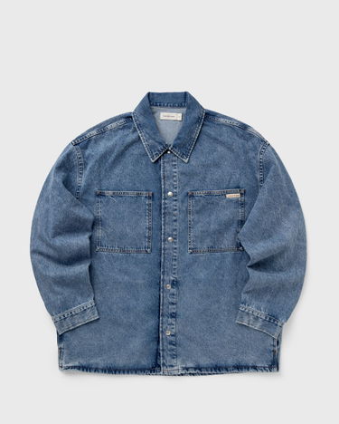 Jakke CALVIN KLEIN Underwear OVERSIZED LINEAR OVERSHIRT men Denim Jackets blue in size:XL Blå | J30J3260231A4, 0