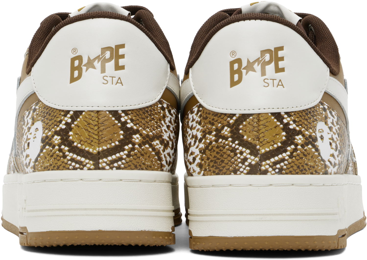 Sneakers og sko BAPE SSENSE Exclusive Tape STA Brun | Bape Sta, 1