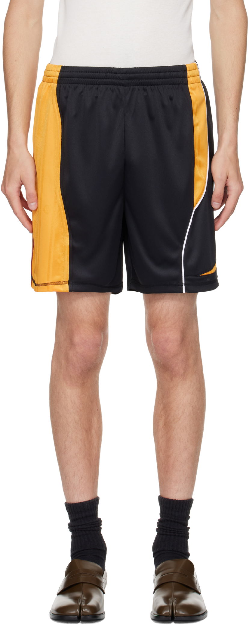 Shorts Martine Rose Martine Rose Collage Football Shorts Sort | 196JT15015