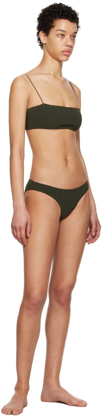 Badetøj TOTEME TOTEME Smocked Bikini Grøn | 232-899-795 / 232-878-795, 3
