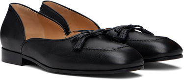 Skopleje Valentino Valentino Square Toe Tassel Loafers Sort | 6Y0S0K15VMH0NO, 3