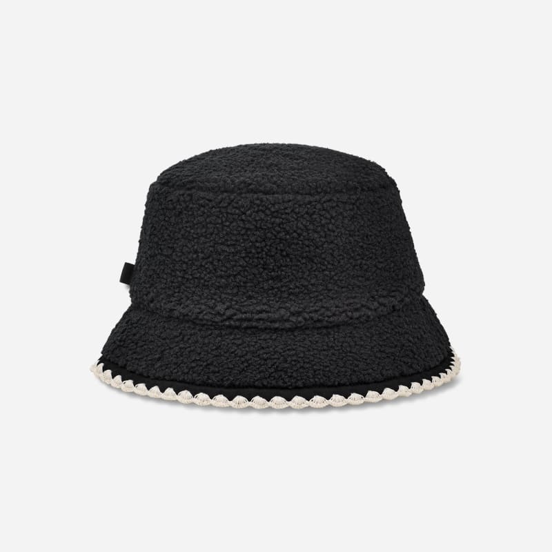 Hat UGG Scalloped Bucket Hat Sort | 100914-BLK, 1