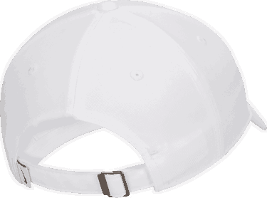 Kasket Nike Nike Club Unstructured Swoosh Cap Hvid | FB5369-100, 3
