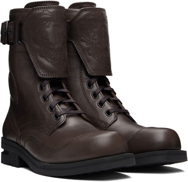 Sneakers og sko KIKO KOSTADINOV Kiko Kostadinov Fitz Military Boots Brun | KKAW25FT01-157, 3