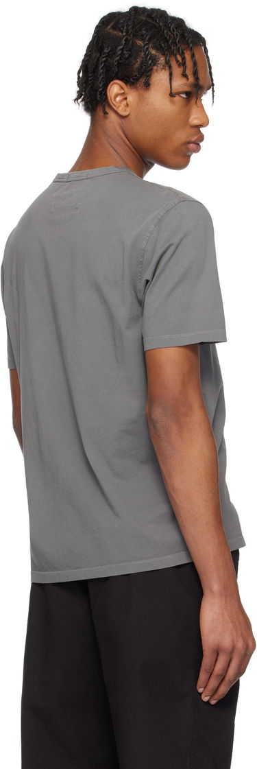 T-shirt C.P. Company C.P. Company Resist Dyed Jersey T-Shirt Grå | 18CMTS085A-005431R, 2