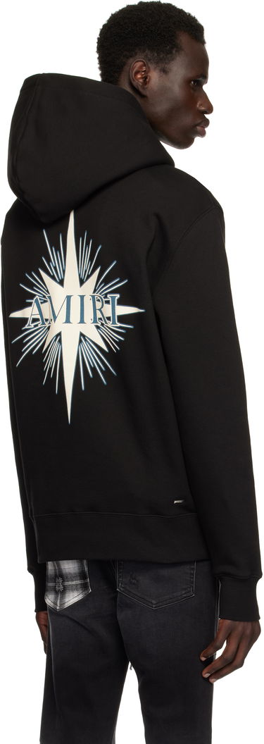Sweatshirt AMIRI AMIRI Starburst Hoodie Sort | AMJYHD1107, 2