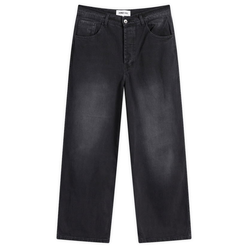 Jeans YMC YMC Replacement Wide Leg Jeans Sort | END-YMCNJ-DRK