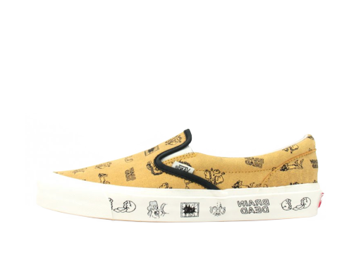 Sneakers og sko Vans Slip-On Brain Dead Gold Gul | VN0A38FJN8B
