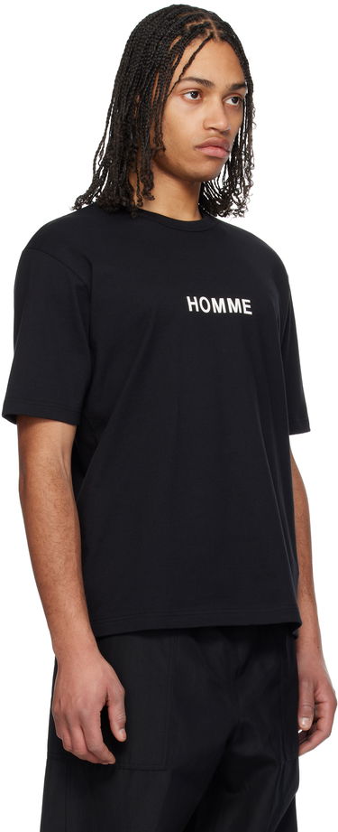 T-shirt Comme des Garçons Homme Logo T-Shirt Hvid | HO-T103-051, 4