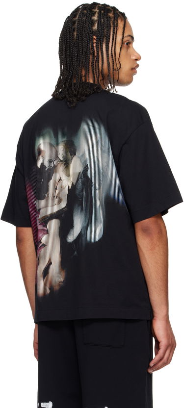 T-shirt Off-White Off-White Skate Short Sleeve T-Shirt Sort | OMAA120S25JER00M1084, 2
