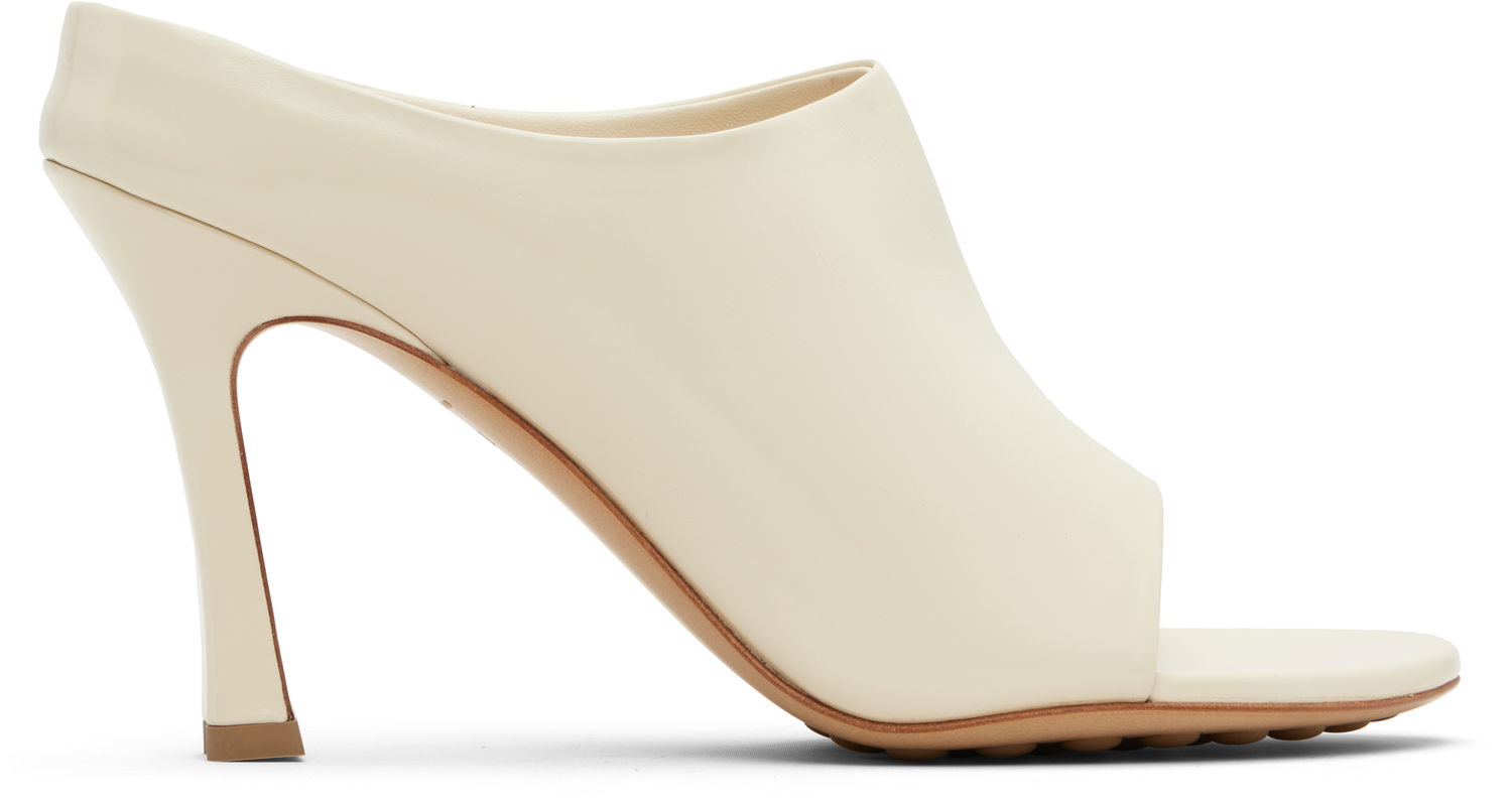 Sneakers og sko Bottega Veneta Bottega Veneta Rana Mules Hvid | 827720 V3H90, 0