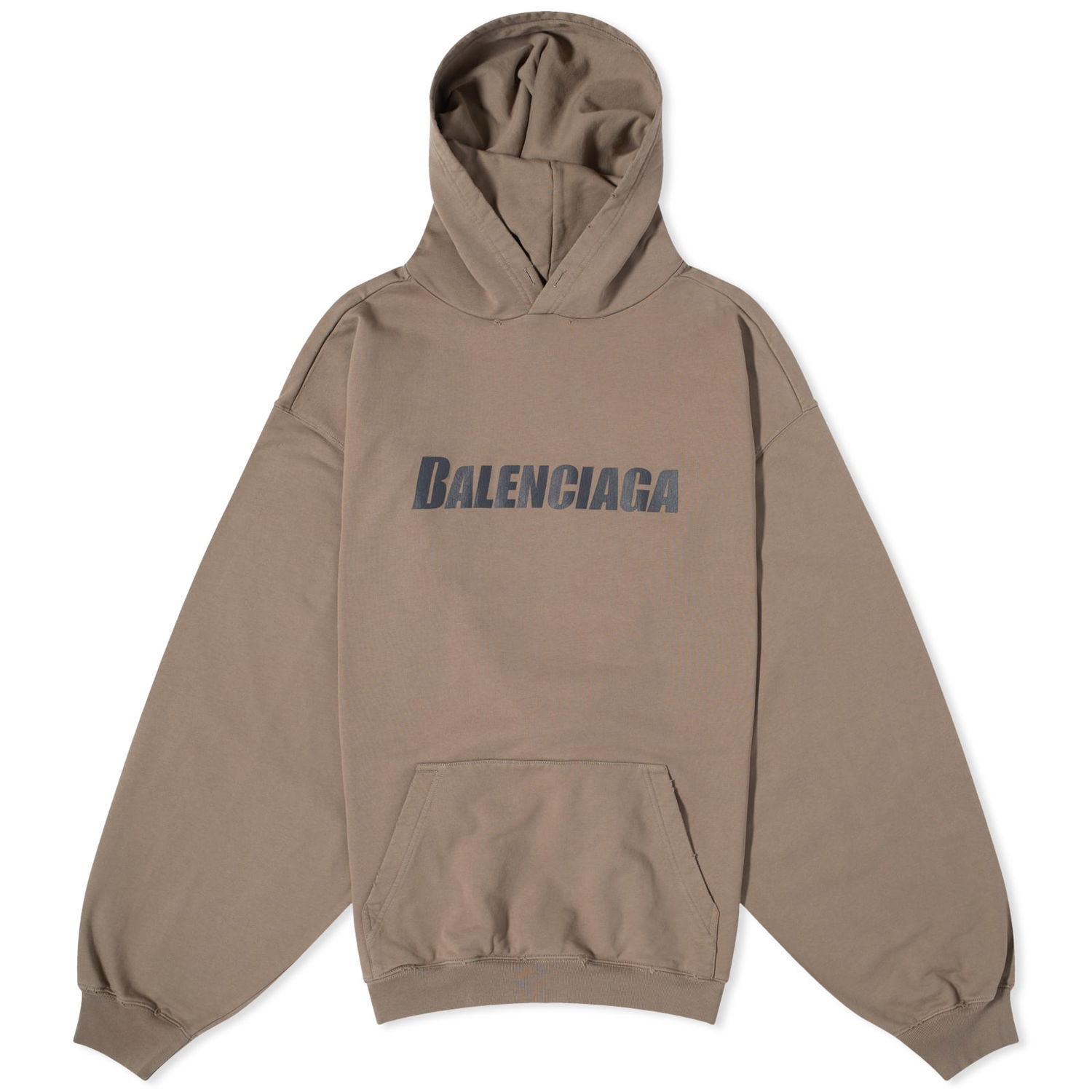 Sweatshirt Balenciaga Popover Hoodie Brun | 729361-TNVL2-7761, 0