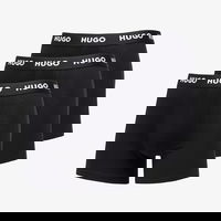 Logo-Waistband Boxer Briefs 3-Pack Black