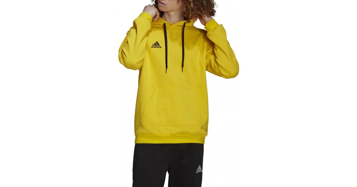 Sweatshirt adidas Originals Hoodie Entrada 22 Gul | hi2140, 1