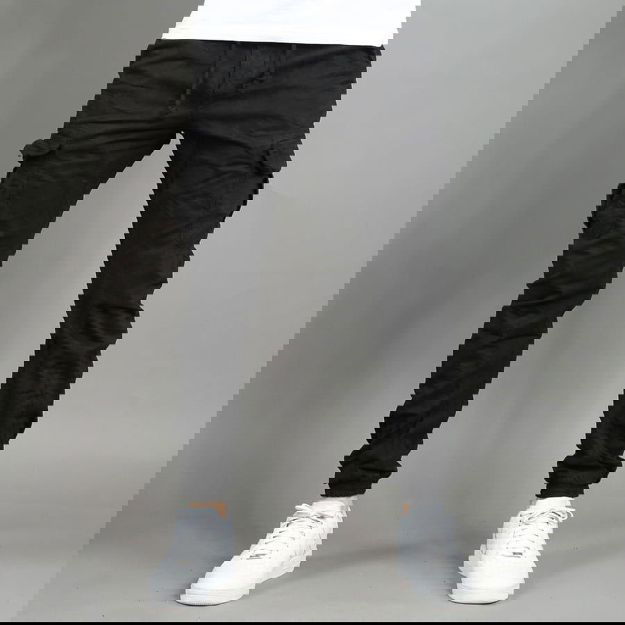 Cargo bukser Urban Classics Cargo Jogging Pants Sort | tb1268-black, 0
