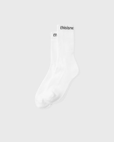 Sokker thisisneverthat SP-Logo Socks 3-Pack Hvid | TNCO0TUNSO01WHT, 0
