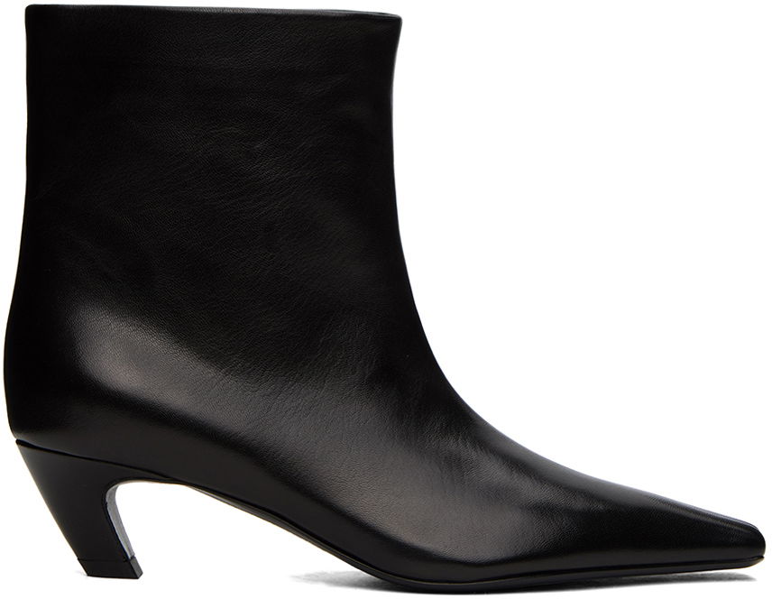 Sneakers og sko Khaite Black 'The Arizona' Boots Sort | F2000-712, 0