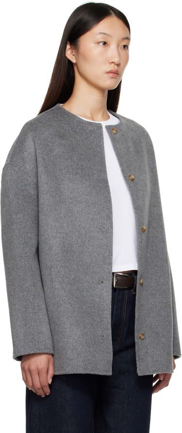 Frakker Loulou de Saison Loulou de Saison Dunne Wool Short Coat Grå | DUNNE, 1