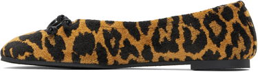 Sneakers og sko Stella McCartney Ryder Leopard Ballerina Flats Brun | 810518AFACV0, 2