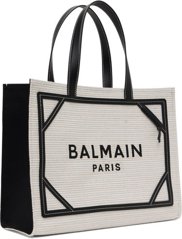 Mulepose Balmain Balmain B-Army Raffia Tote Beige | EN0FF901TCRB, 1