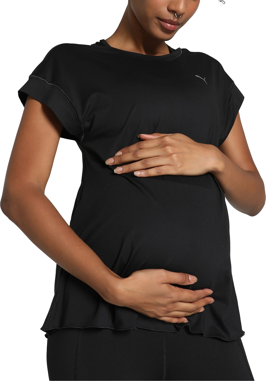 T-shirt Puma MATERNITY STUDIO OVERSIZED TEE Sort | 524857-01, 0