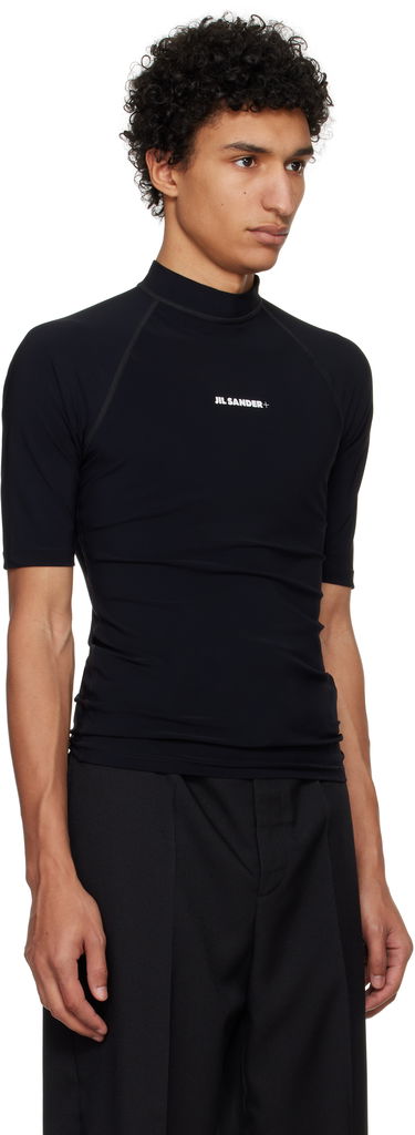 T-shirt Jil Sander Jil Sander Surf  T-Shirt Sort | J47NF0002_J20032, 1