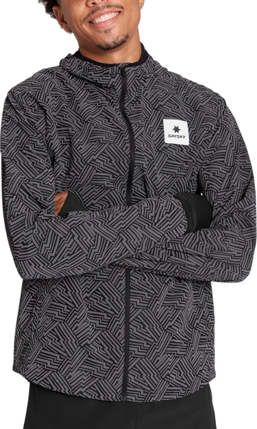 Vindjakke Saysky Hooded Reflective Blaze Jacket Grå | omrja01c1050-omrja01c1050, 0