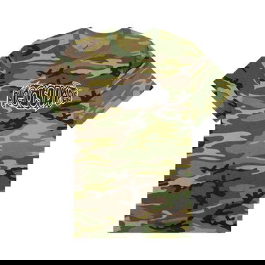 T-shirt Pleasures Strain Logo T-Shirt Flerfarvet | P21W054 CAMO, 1