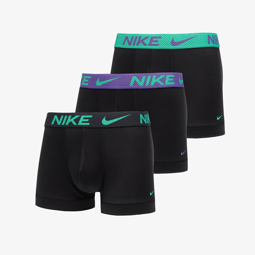 Boksere Nike DRI-FIT Essential Micro Trunks (3-Pack) Sort | 0000KE1156-U9M