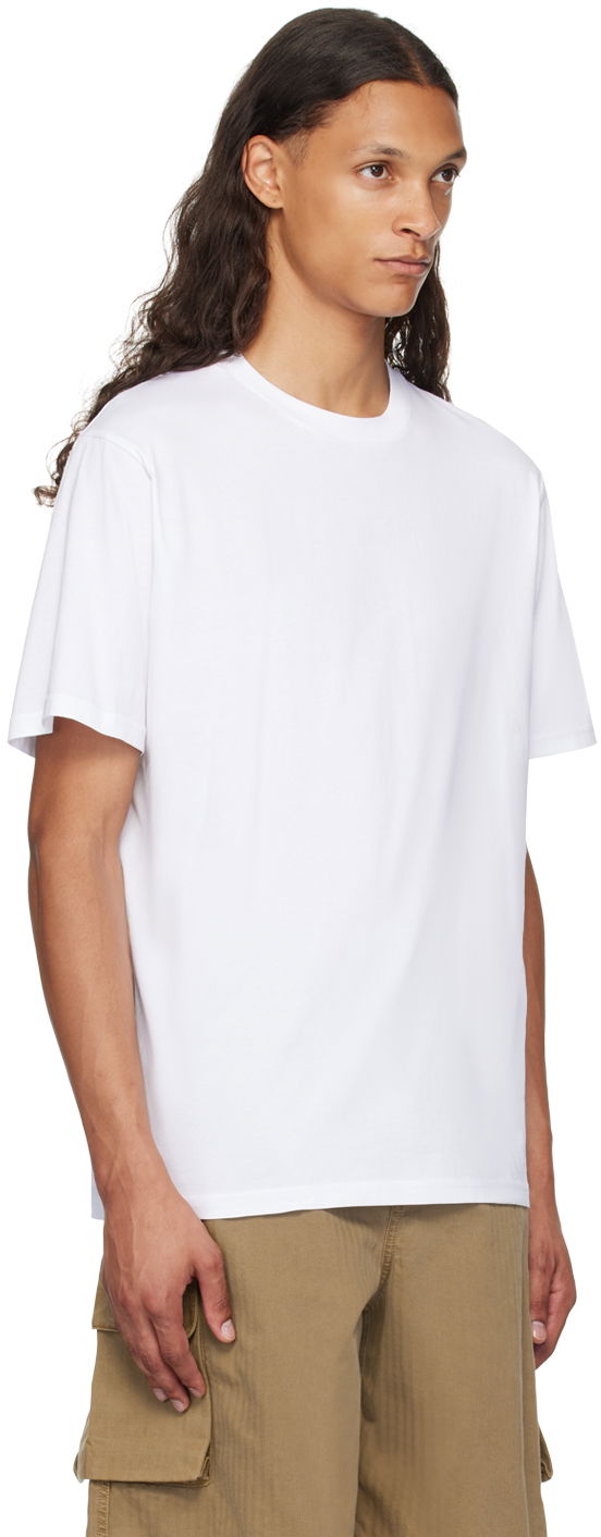 T-shirt Carhartt WIP Crew Neck Standard Fit T-Shirt Hvid | I029370, 1