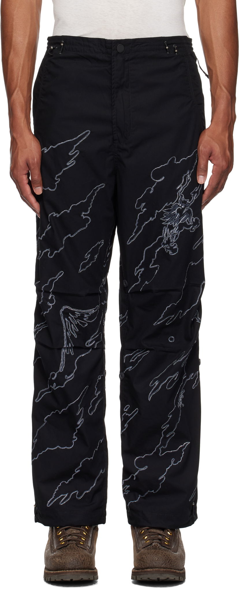 Bukser Maharishi DPM: Bonsai Sparse Snopants Trousers Sort | 5340
