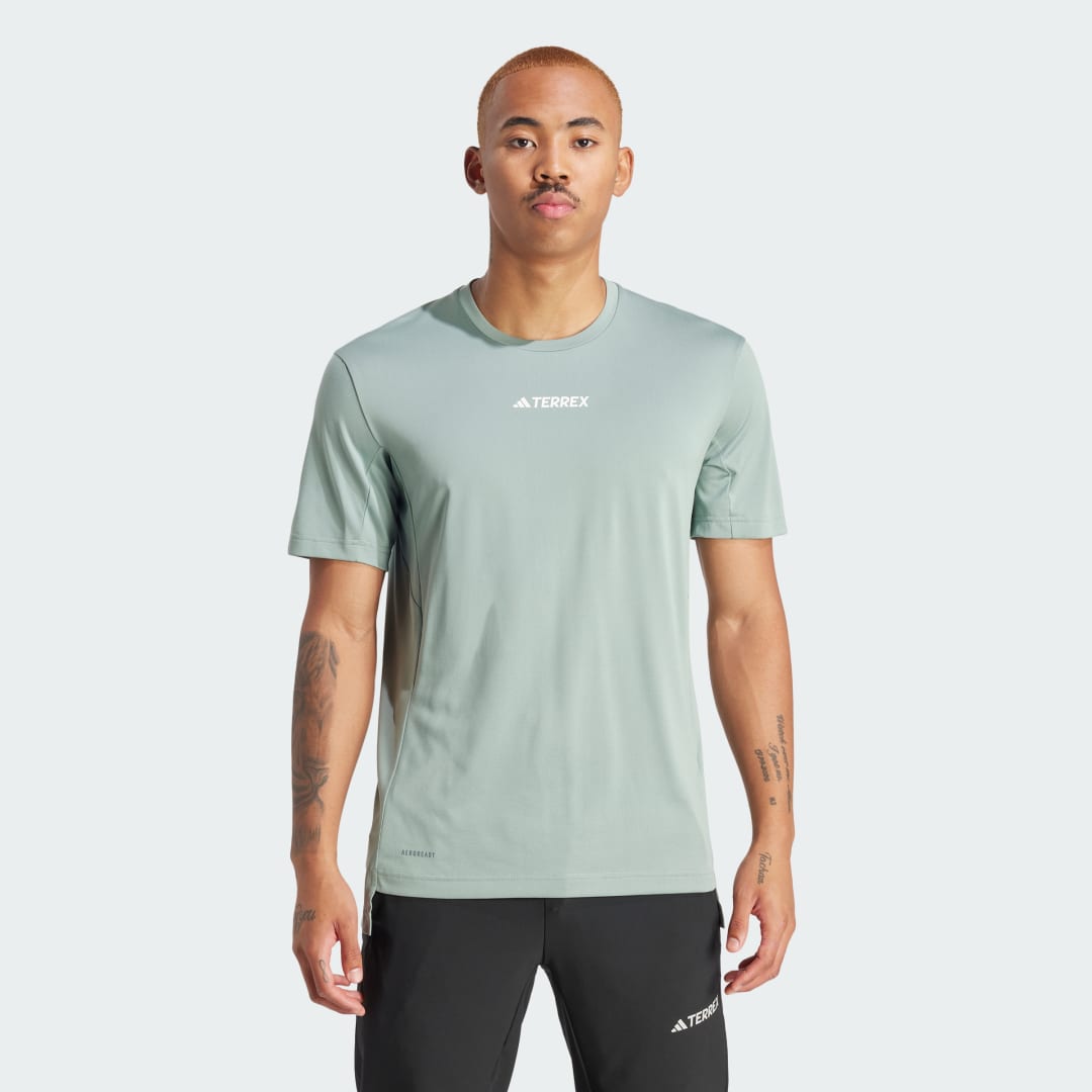 T-shirt adidas Performance adidas TERREX Terrex Multi Turkis | IP4781, 1