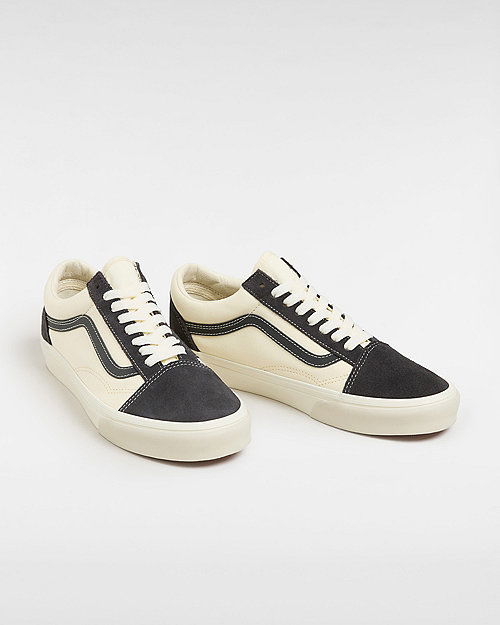 Sneakers og sko Vans Old Skool Shoes (phantom) Unisex Black, Size 2.5 Beige | VN000CT86RJ, 1