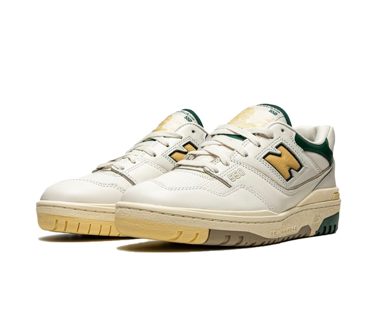 Sneakers og sko New Balance Aime Leon Dore x 550 "Natural Green" Hvid | BB550A2, 1