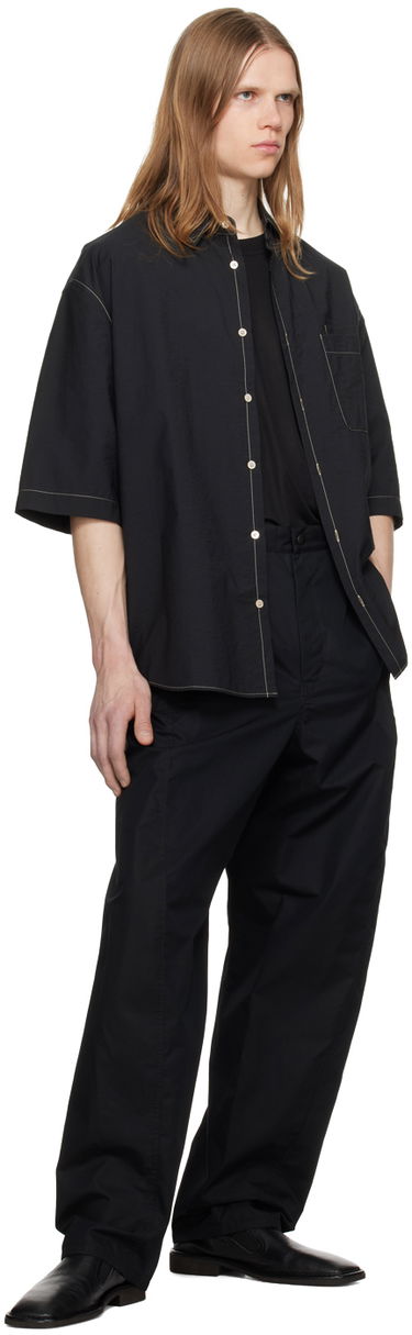 Bukser LEMAIRE Lemaire 3D Trousers Sort | PA1091 LF1226, 3