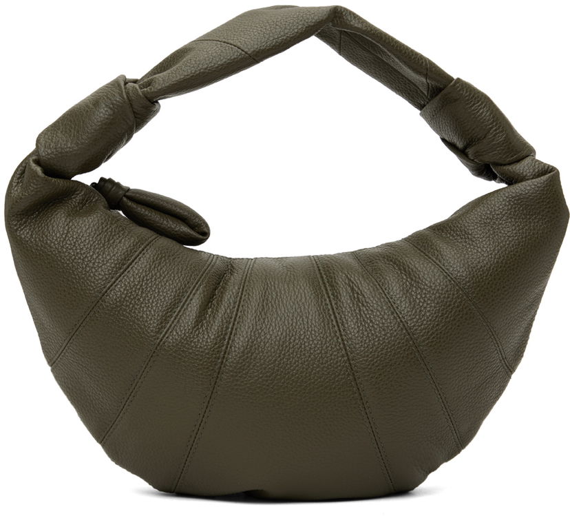 Håndtaske LEMAIRE Mini Fortune Croissant Shoulder Bag Grøn | BG0125 LL0018