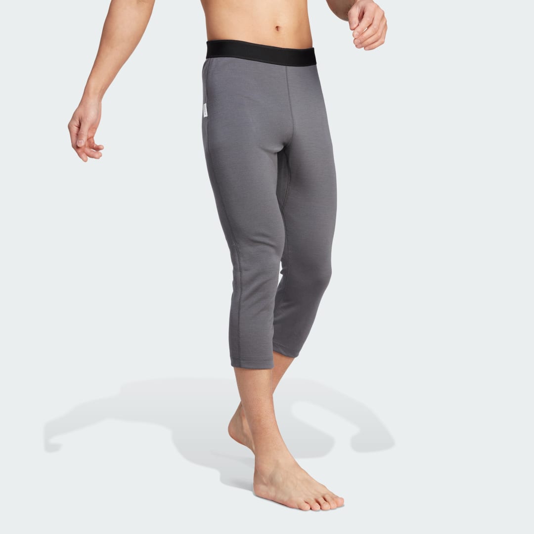 Leggings adidas Originals Xperior Merino 260 Baselayer 3/4 Leggings Grå | HZ8540, 1