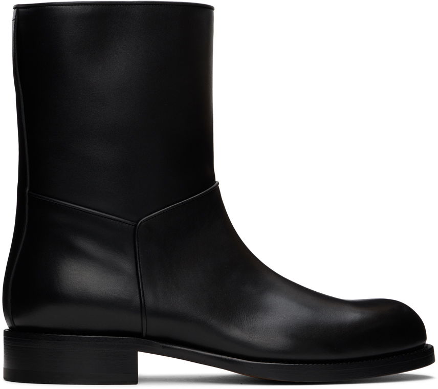 Sneakers og sko The Row Black Nobilis Boots Sort | F2065-L58, 0