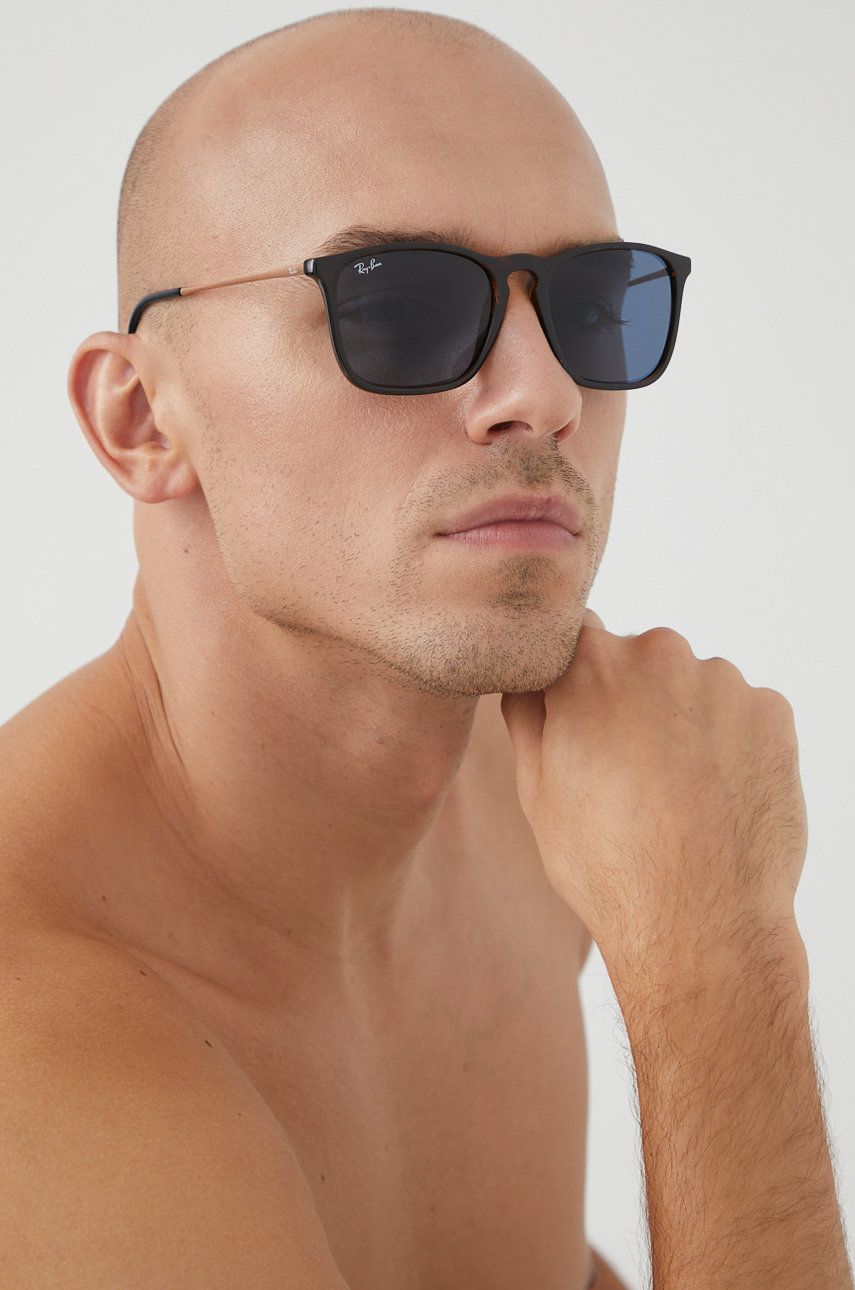 Solbriller Ray-Ban Chris Sunglasses Sort | 0RB4187.639080.54, 0