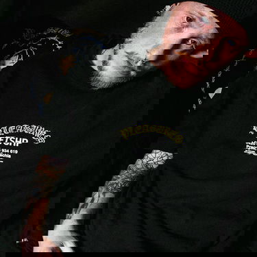 T-shirt Pleasures FTSHP x Questions T-Shirt Sort | P24W075 BLACK, 11