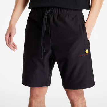 Shorts Carhartt WIP American Script Sweat, Sort | I031685.89XX, 2