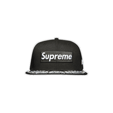 Kasket Supreme Undisputed Box Logo New Era Sort | FW21H53 BLACK, 0