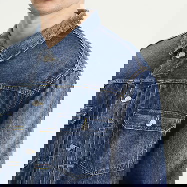 Jakke visvim Social Sculpture 101 Paint Splatter Denim Jacket Blå | 0125205006002-DEN, 5