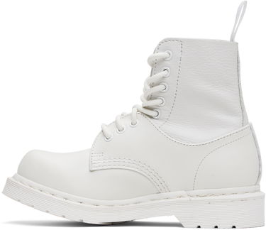 Sneakers og sko Maison Margiela MM6 Maison Margiela x Dr. Martens Edition 1460 Twist Boots Hvid | S66WU0128 P7006, 2